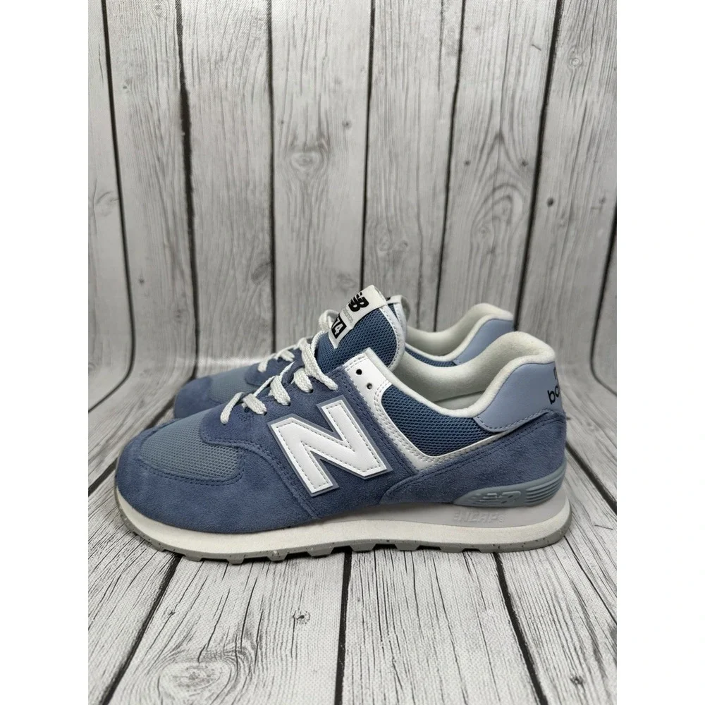 New Balance 574 Carolina Blue White U574FDG Men's Size 9.5 / Women's 11